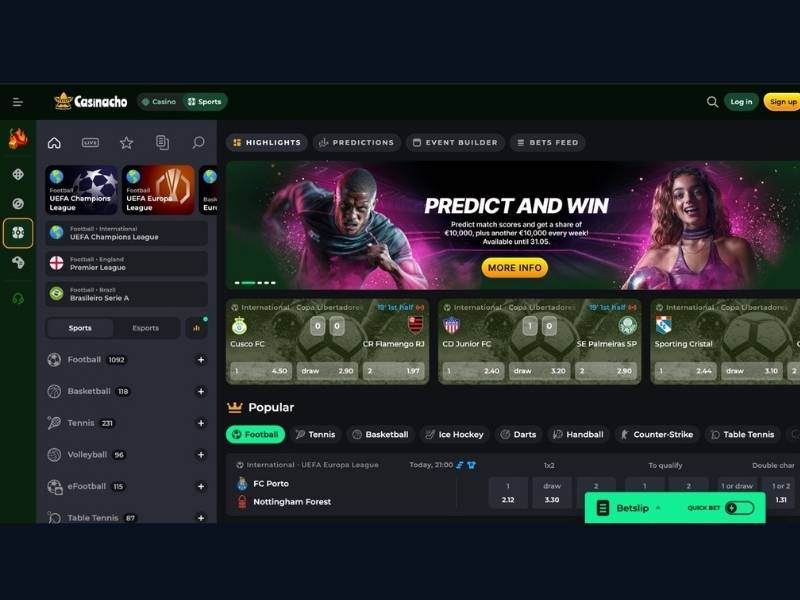 Rakeback and RELDAY at Casinacho Casino in the Canadian market comparison