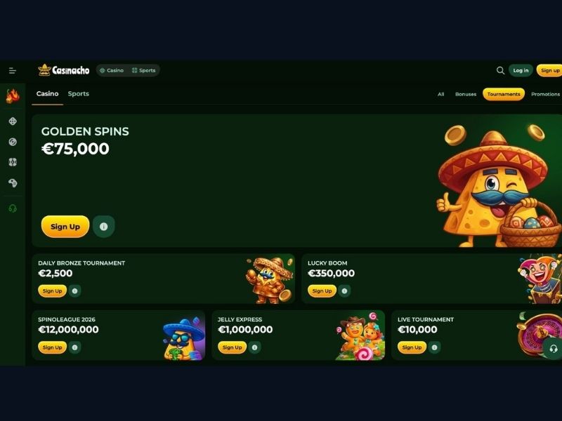 Casinacho Casino (Nacho Casino) mobile for Canada: dedicated app, scalable cashback from smartphone and full catalogue